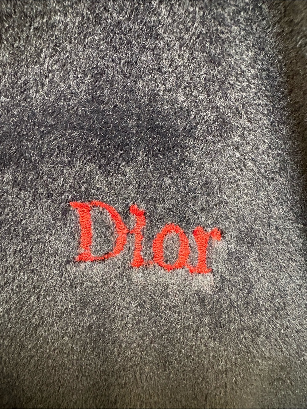 Christian Dior Vintage Black Velour Track Suit w/Red Trim-good condition -Sze XL - Picture 5 of 16